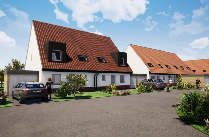 Construction de 22 maisons à Saint-Venant (62) - Pas-de-Calais - Les Lotisseurs du Nord